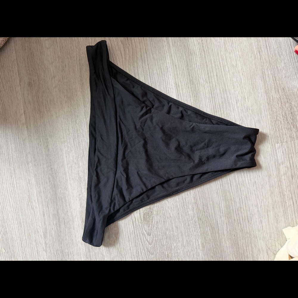 Monday Swimwear Black Bikini Bottom